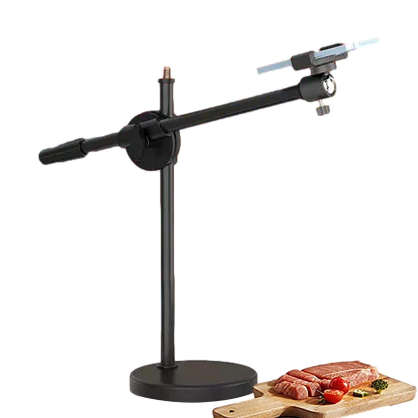 Photography Still Life Lighting - Desktop Overhead Phone Stand Selfie Ring