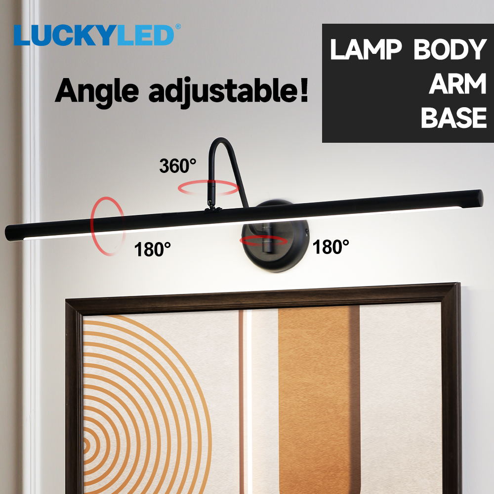 Photography Lighting Wall - LUCKYLED Led Wall Lamp 80CM 100CM