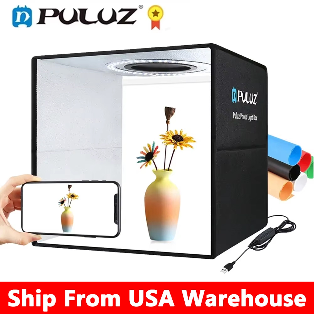 Photography Lighting And Backdrop - PULUZ Photo Studio Box,30/40CM Photography Lightbox,Photo