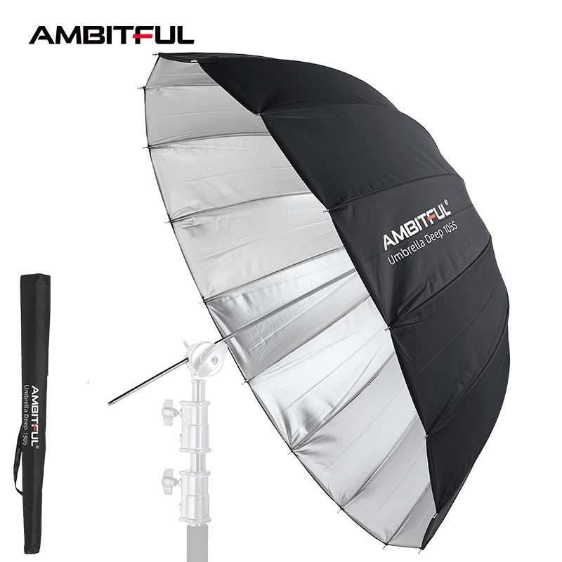 AMBITFUL 105cm 130cm 160cm Dee - Parabolic Umbrella Deep บทวิจารณ์และราคา