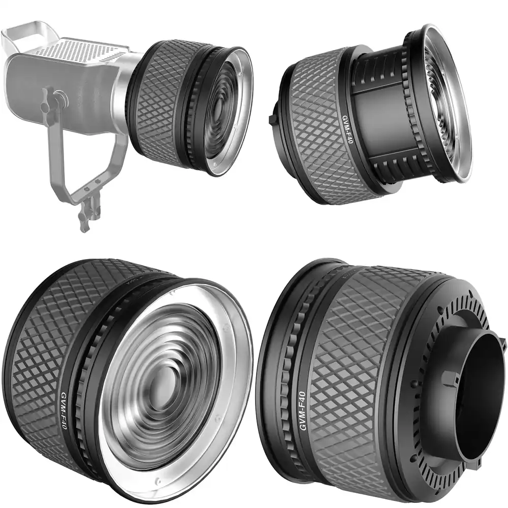 GVM Official F40 Fresnel Lens  - Photography Lighting Design บทวิจารณ์และราคา