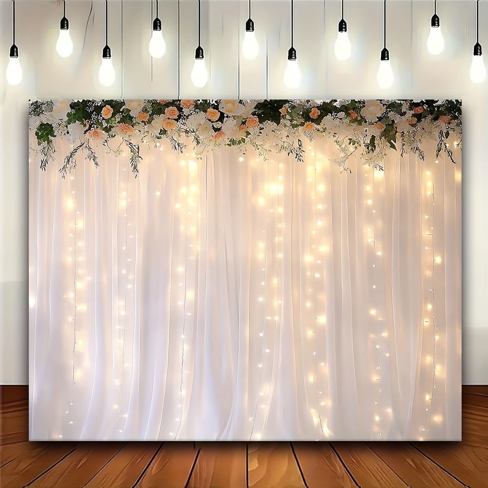 1 white tulle curtain with war - Photography Lighting Design บทวิจารณ์และราคา