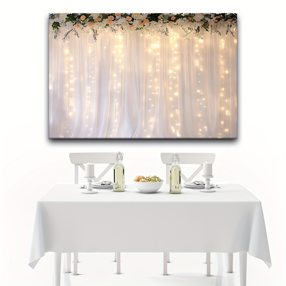 1 white tulle curtain with war - Photography Lighting Design บทวิจารณ์และราคา