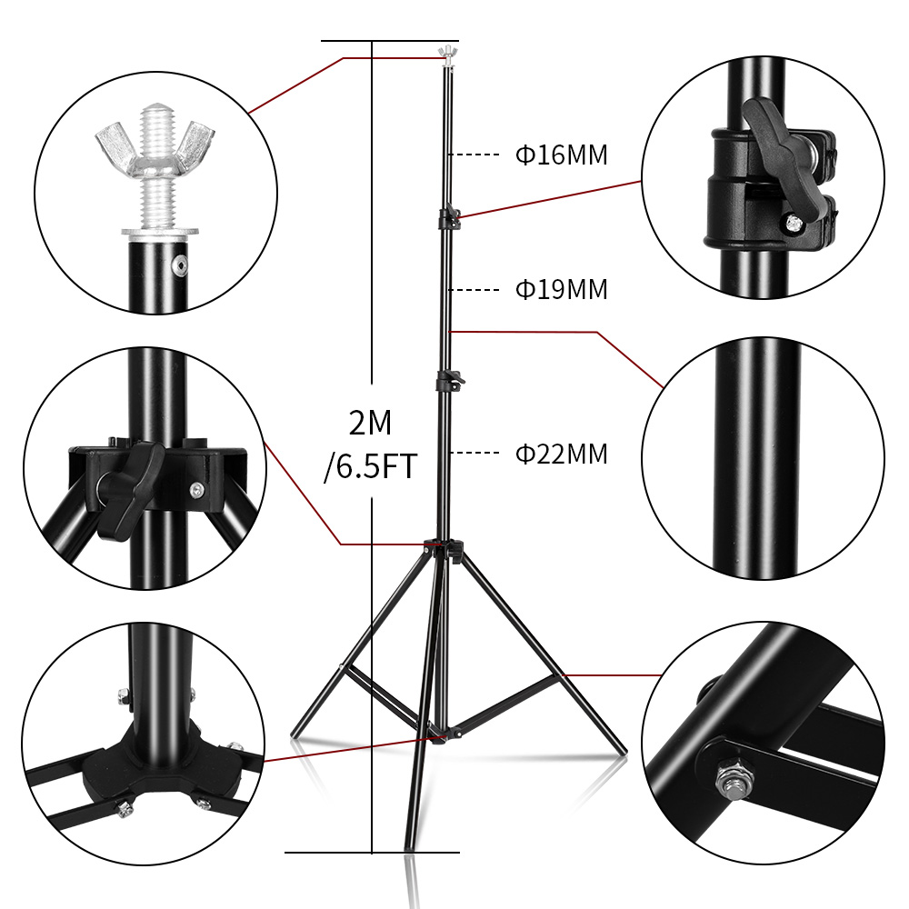 Backdrop Stand Photo Backgroun - Photography Lighting Weight Bags บทวิจารณ์และราคา