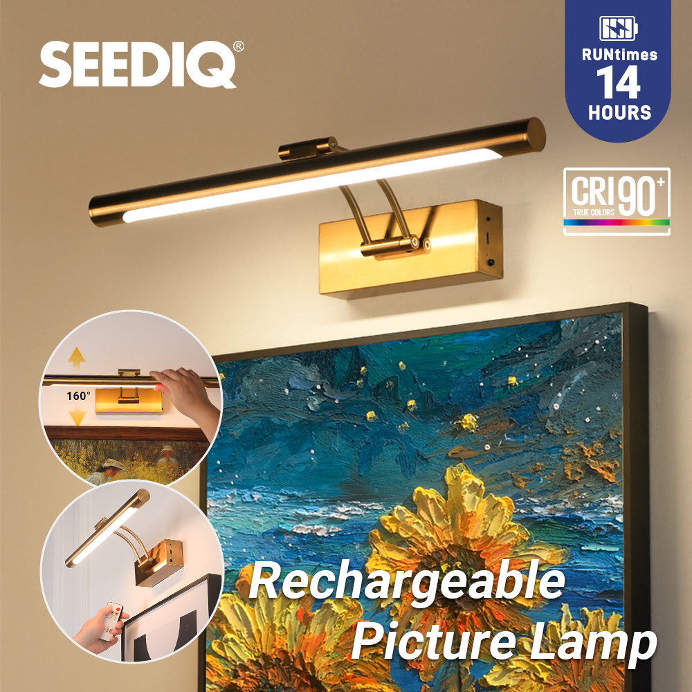 Rechargeable LED Wall Lamp 40C - Photography Lighting Wireless บทวิจารณ์และราคา