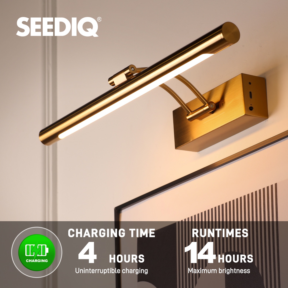 Rechargeable LED Wall Lamp 40C - Photography Lighting Wireless บทวิจารณ์และราคา