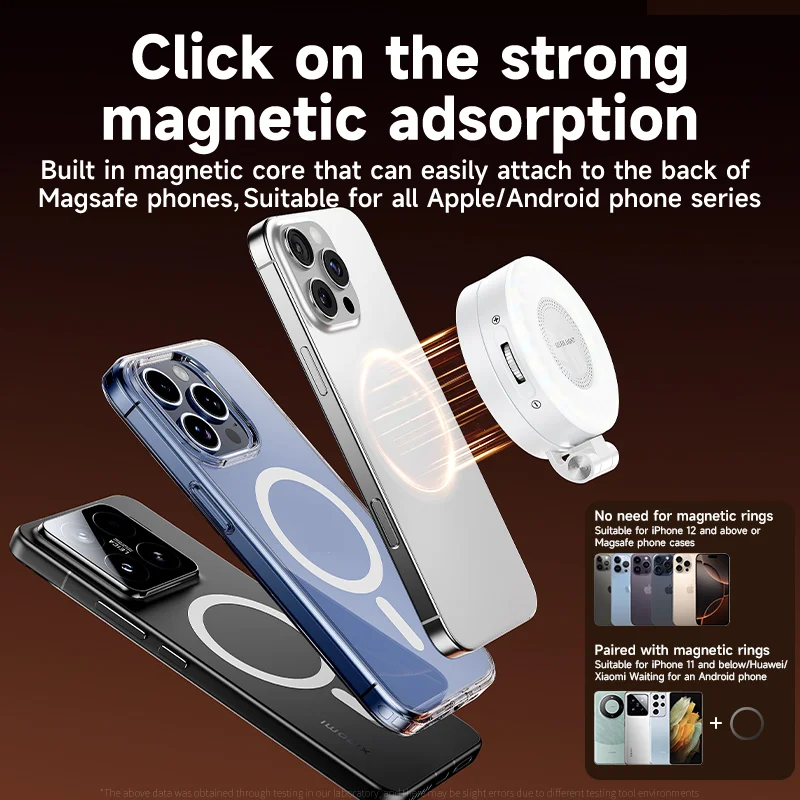 LED Selfie Fill Light for Mags - Photography Lighting Patterns บทวิจารณ์และราคา