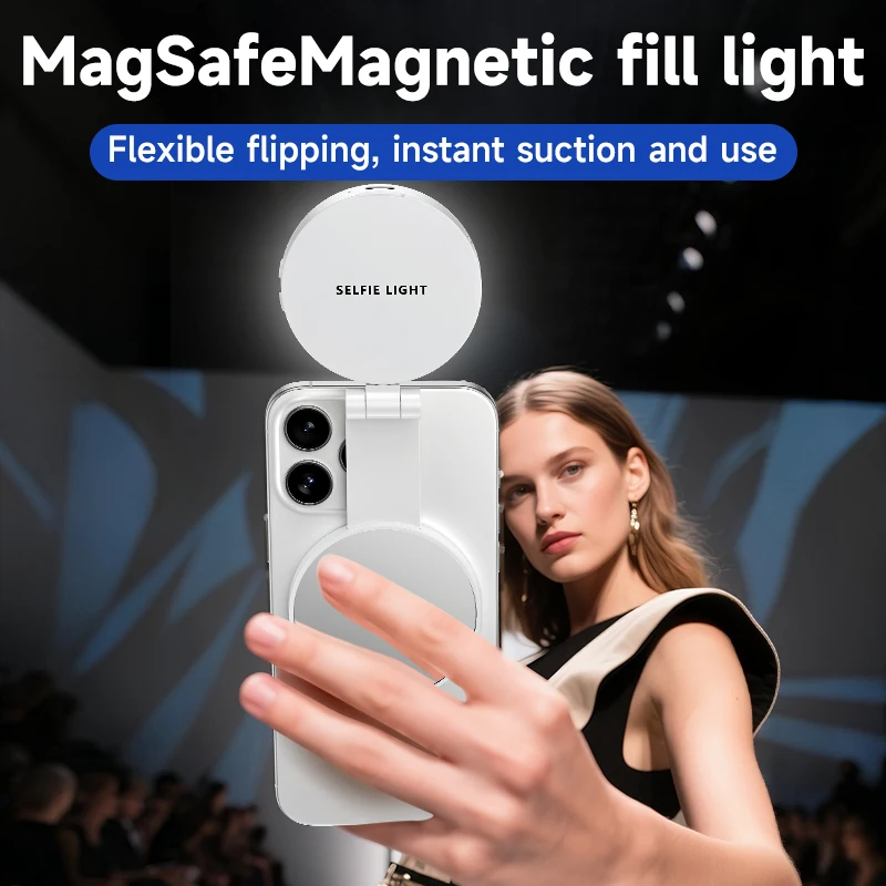 LED Selfie Fill Light for Mags - Photography Lighting Patterns บทวิจารณ์และราคา