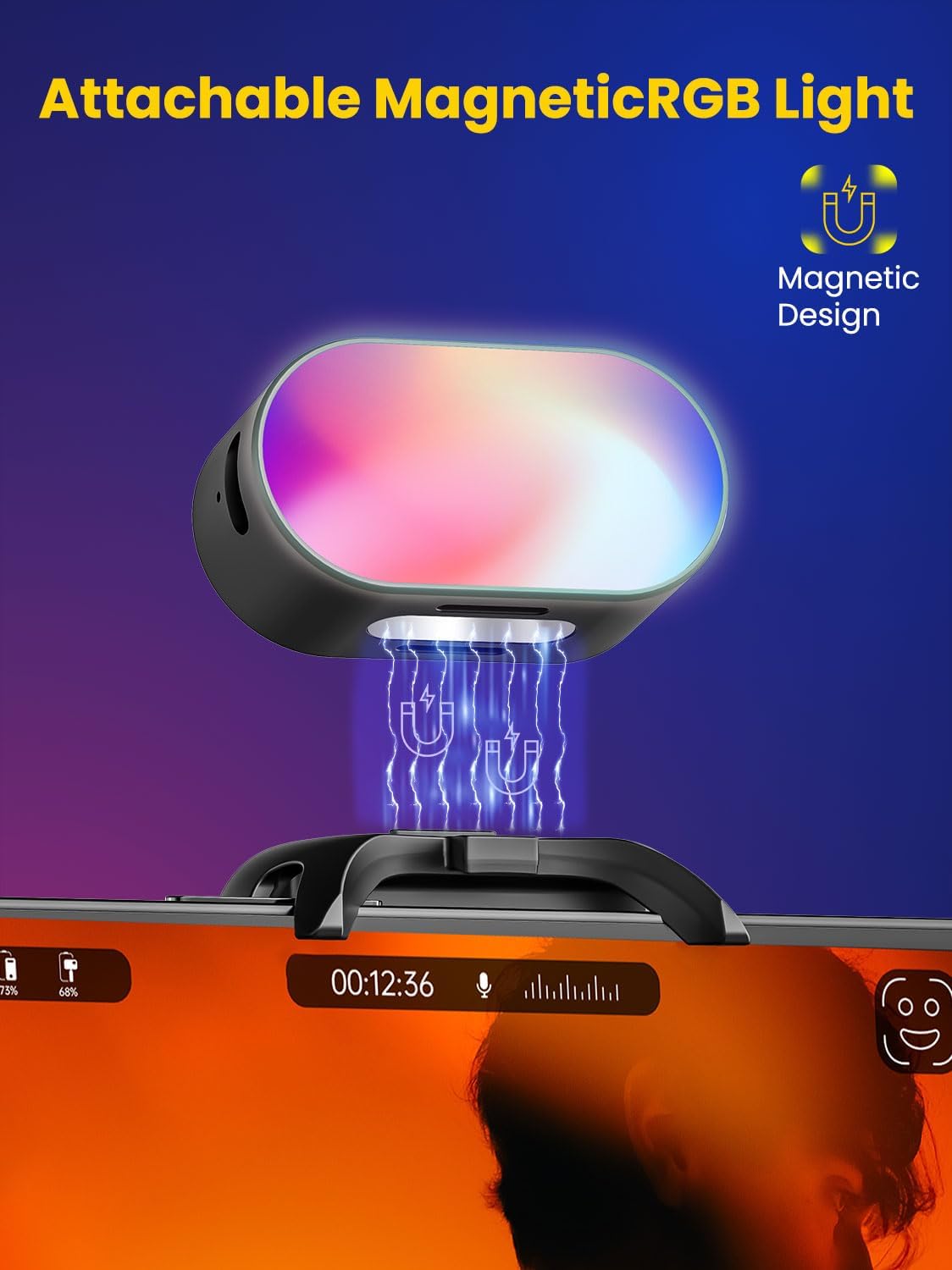 AOCHUAN Mini RGB Magnetic Fill - Photography Lighting Patterns บทวิจารณ์และราคา