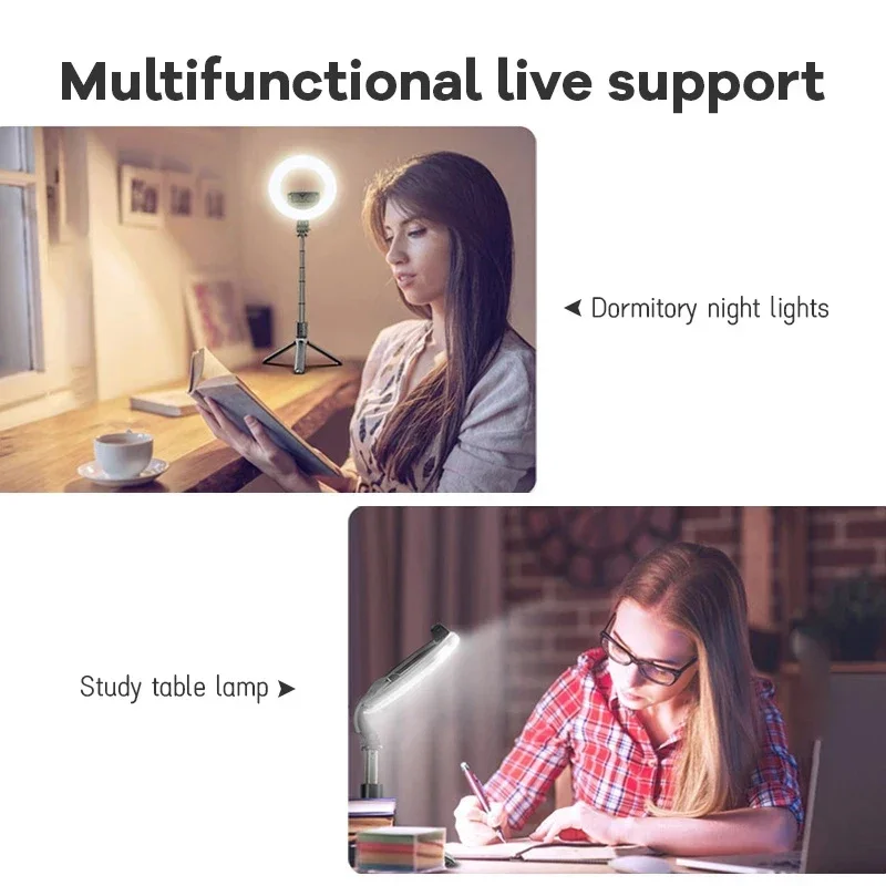 4 In 1 Wireless Bluetooth Self - Photography Lighting Wireless บทวิจารณ์และราคา