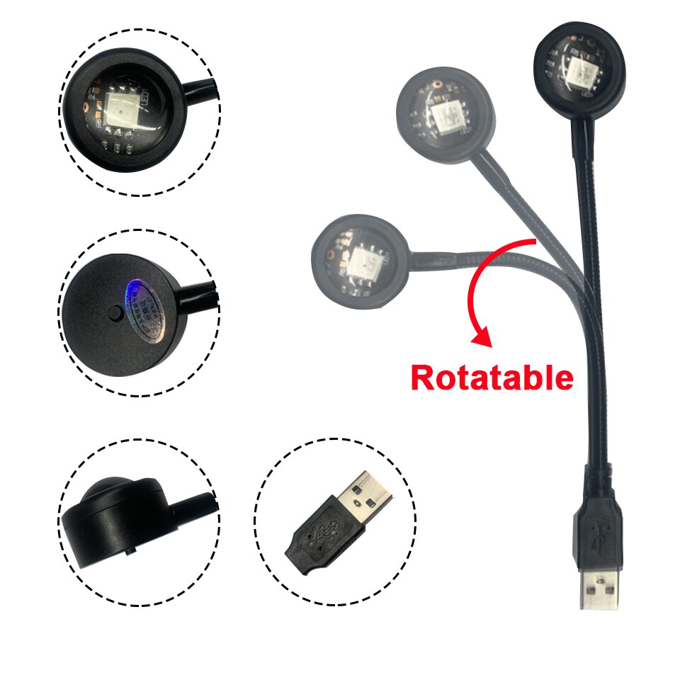 LED USB Sunset Lamp Projector  - Photography Lighting Patterns บทวิจารณ์และราคา
