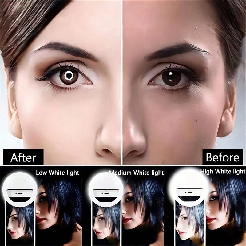 LED Selfie Ring Light Novelty  - Photography Lighting Tool บทวิจารณ์และราคา