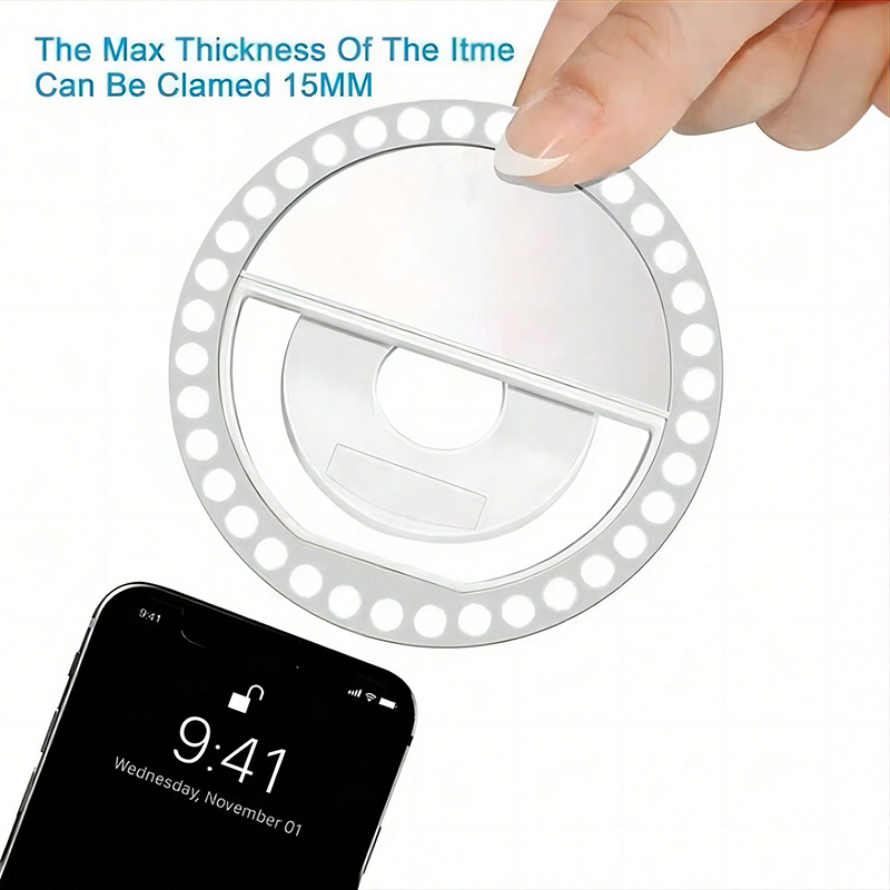 LED Selfie Ring Light Novelty  - Photography Lighting Tool บทวิจารณ์และราคา