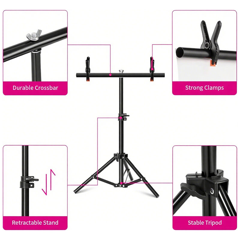 T-shaped Photography Backdrops - Photography Lighting And Backdrop บทวิจารณ์และราคา