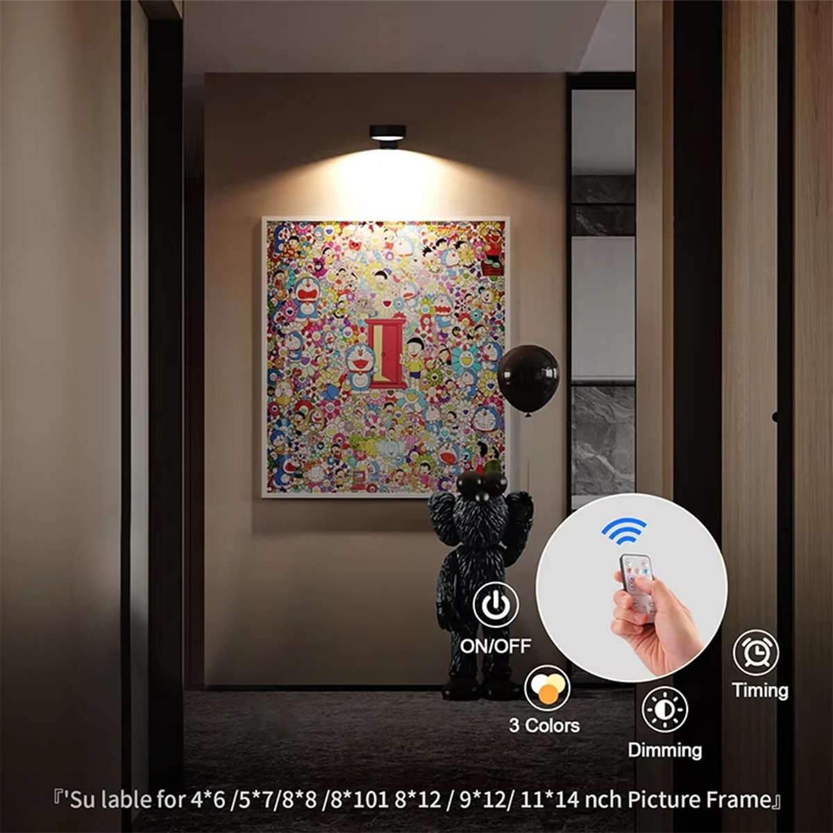 Battery Operated Led Picture L - Photography Lighting Wall บทวิจารณ์และราคา