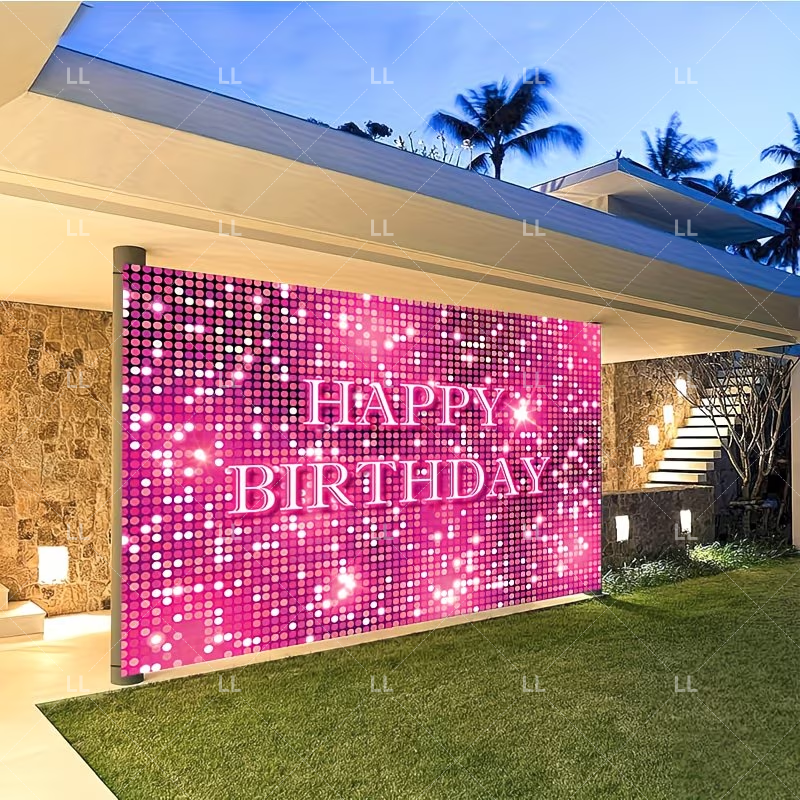 Pink Shimmer Wall Glitters Seq - Photography Lighting Wall บทวิจารณ์และราคา