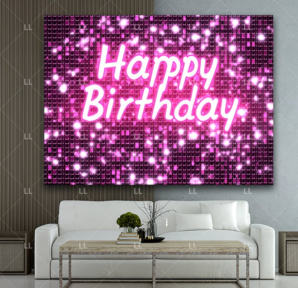 Pink Shimmer Wall Glitters Seq - Photography Lighting Wall บทวิจารณ์และราคา