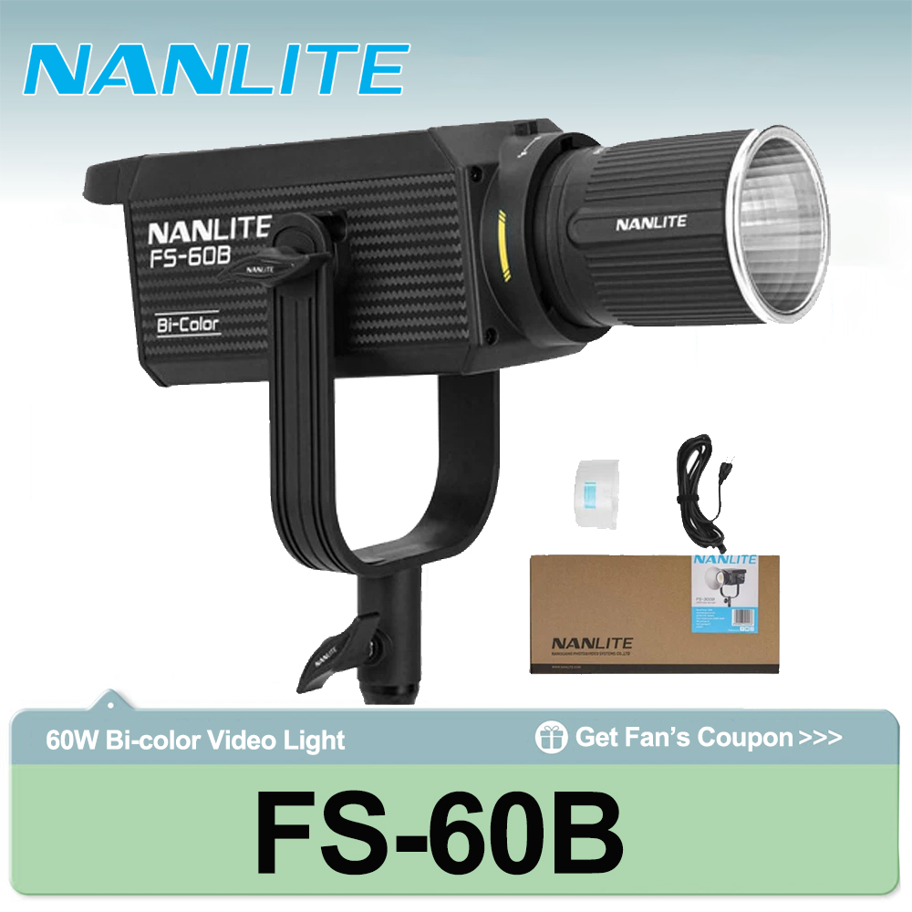 Nanlite FS-60B 70W Bi-color Sp - Photography Lighting Wireless บทวิจารณ์และราคา