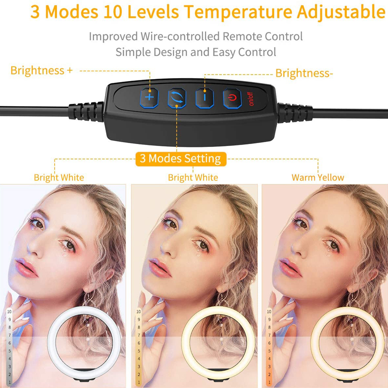 Video Light 16/26/33cm Selfie  - Photography Lighting Tool บทวิจารณ์และราคา