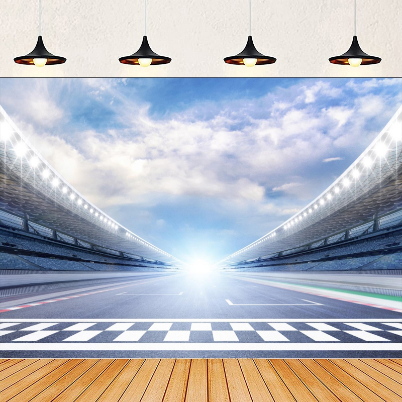 Racing Car Photography Backdro - Photography Lighting And Backdrop บทวิจารณ์และราคา