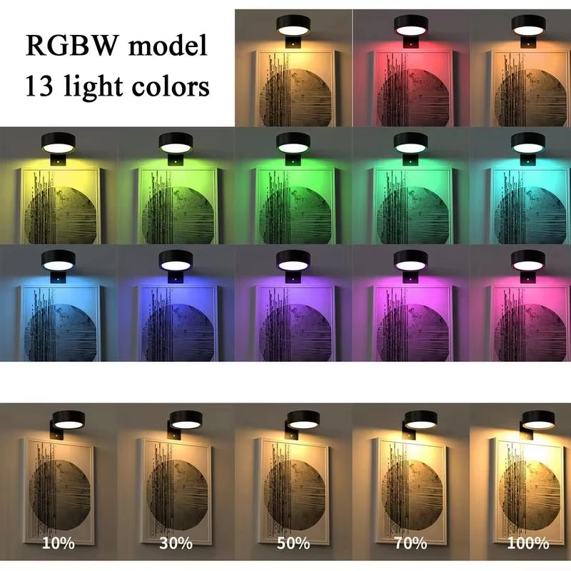 Magnetic LED Wall Light Night  - Photography Lighting Wall บทวิจารณ์และราคา