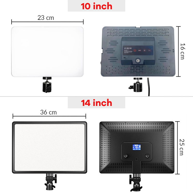 14inch 10inch LED Video Light  - Photography Lighting Wireless บทวิจารณ์และราคา