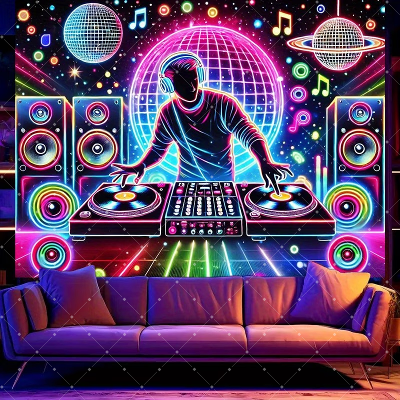 Hip Hop Music DJ Party Decorat - Photography Lighting And Backdrop บทวิจารณ์และราคา