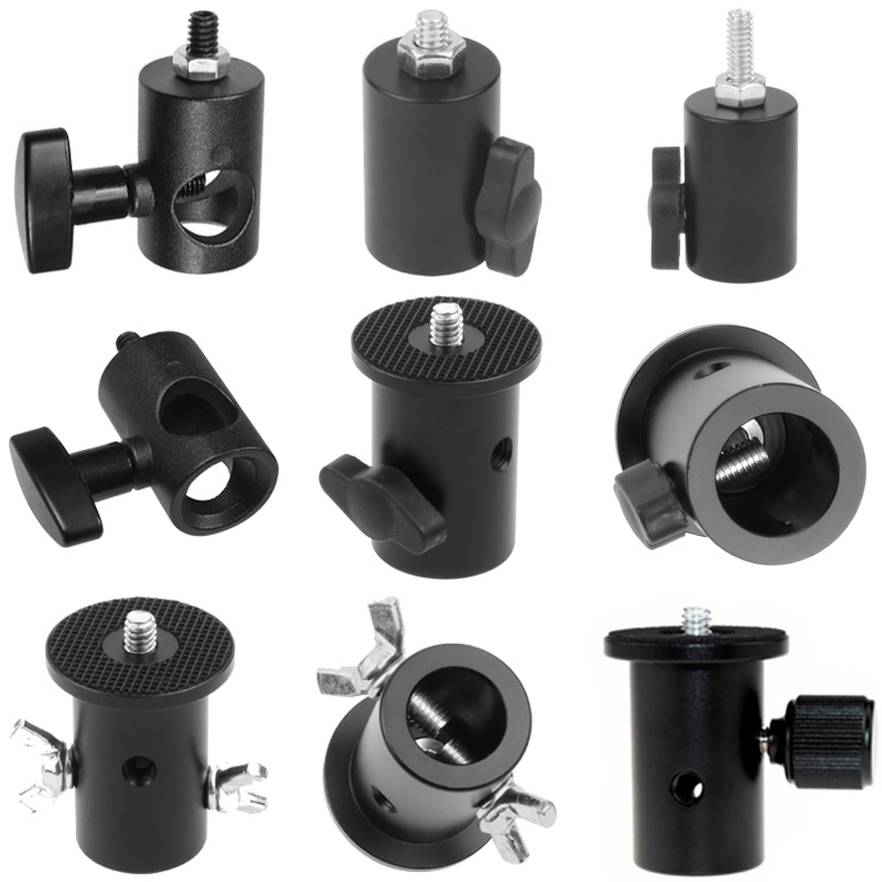Tripod Light Stand Adapter 1/4 - Photography Lighting Tool บทวิจารณ์และราคา