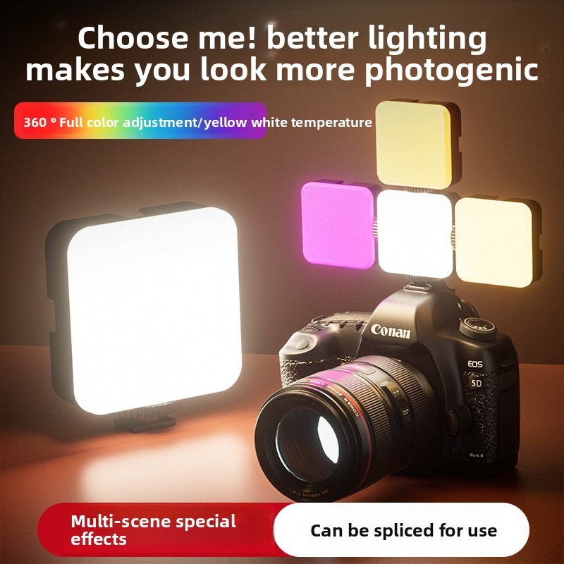 RGB Pocket Light Outdoor Photo - Photography Lighting Game บทวิจารณ์และราคา