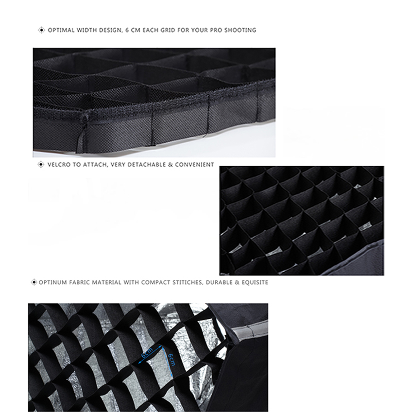 Selens Honeycomb Grid 90cm 120 - Parabolic Umbrella Deep บทวิจารณ์และราคา