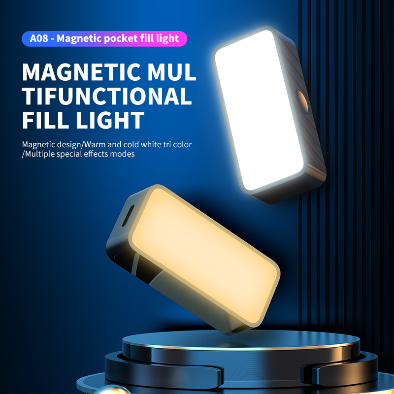 Magnetic Portable Mini Selfie  - Photography Lighting Patterns บทวิจารณ์และราคา