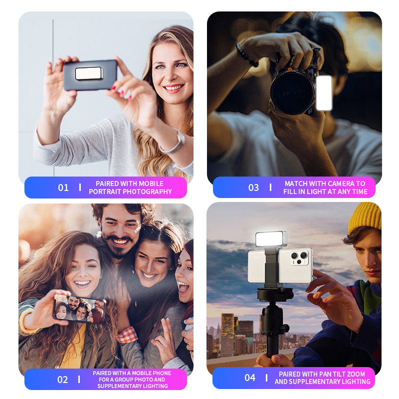 Magnetic Portable Mini Selfie  - Photography Lighting Patterns บทวิจารณ์และราคา