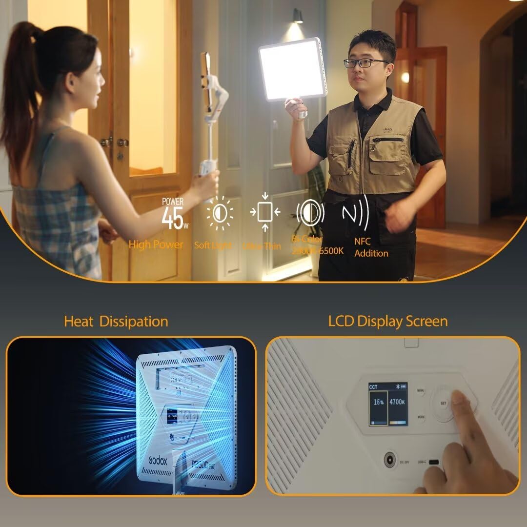 Godox P260C Pro LED Video Ligh - Photography Lighting Wireless บทวิจารณ์และราคา