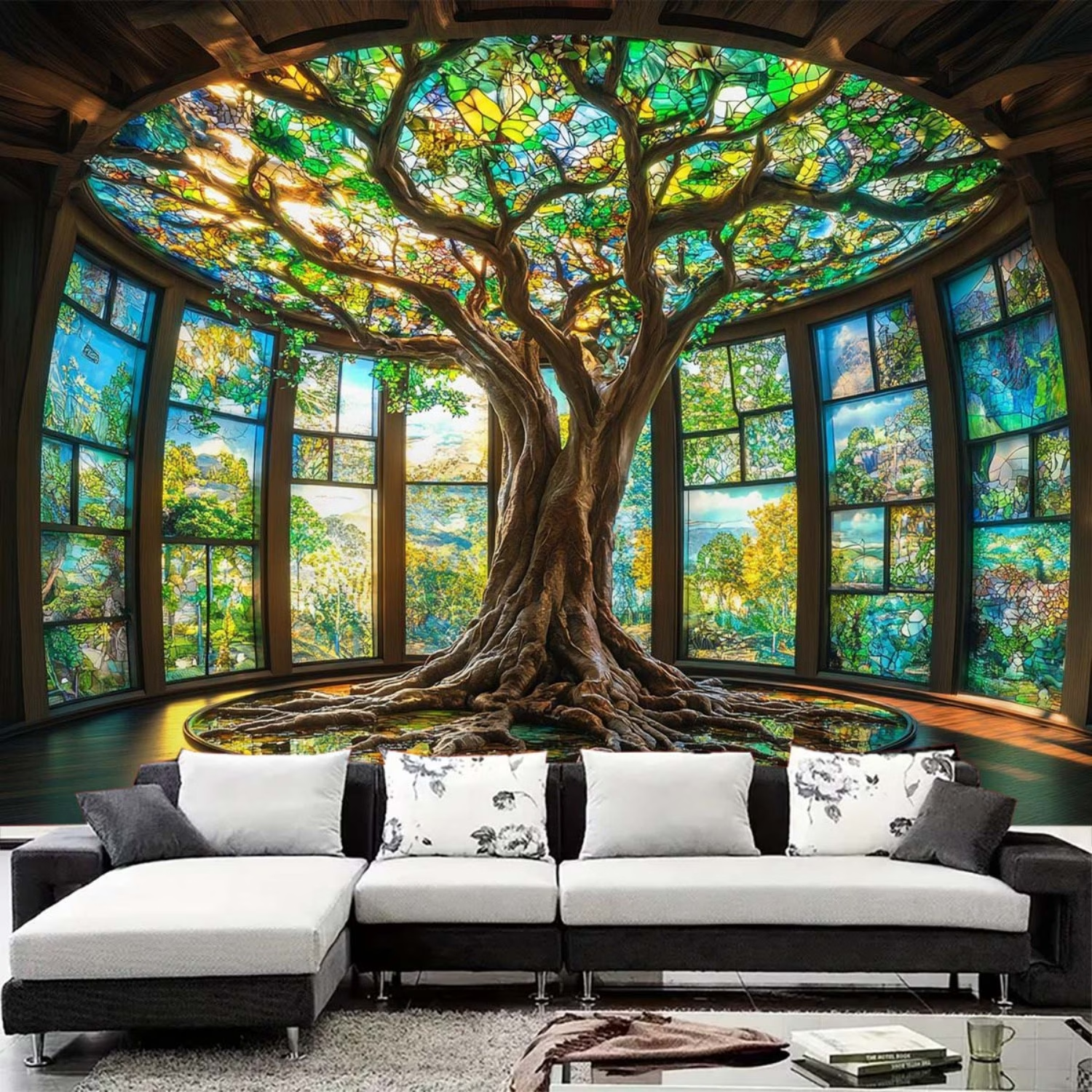 Enchanted Forest Life Tree Pho - Photography Lighting And Backdrop บทวิจารณ์และราคา