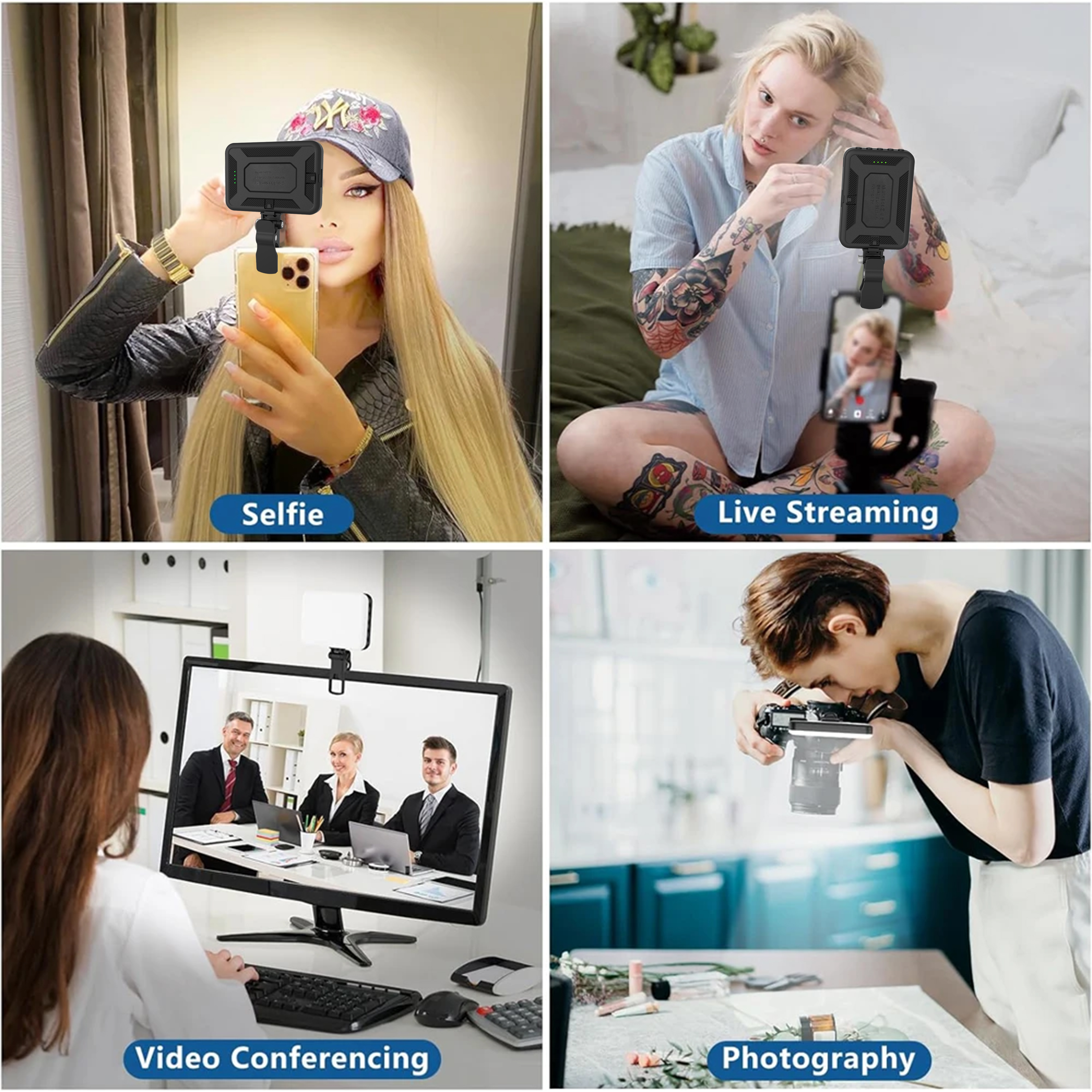 LED Selfie Light 60 High-quali - Photography Lighting Patterns บทวิจารณ์และราคา