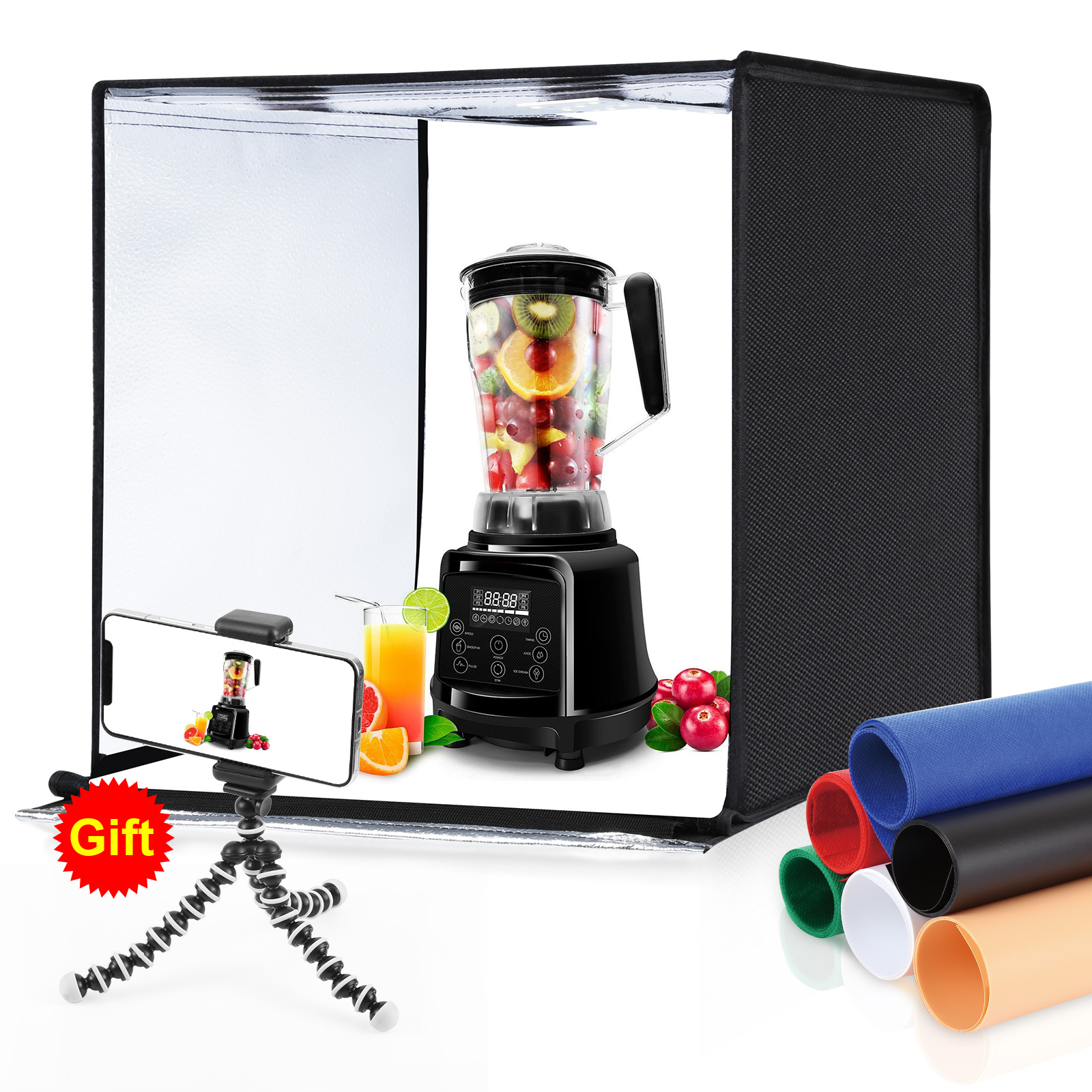 PULUZ 60cm Photo Studio Light  - Photography Lighting And Backdrop บทวิจารณ์และราคา
