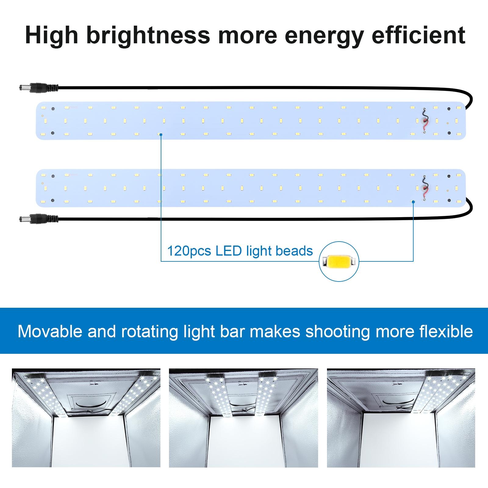 PULUZ 60cm Photo Studio Light  - Photography Lighting And Backdrop บทวิจารณ์และราคา