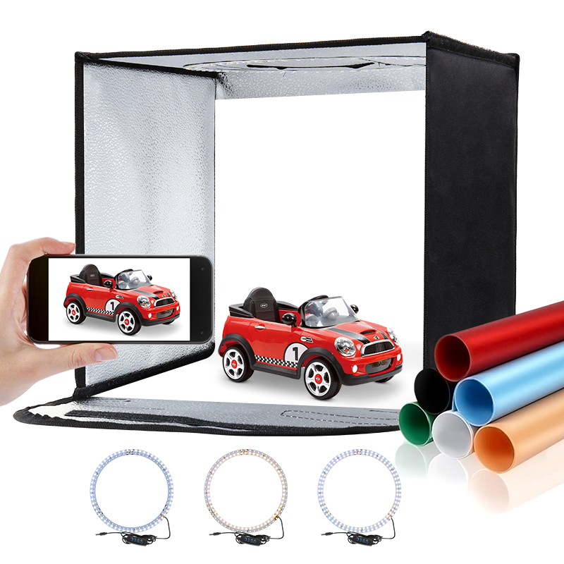 11.8x11.8inch Fold Photo Studi - Photography Lighting And Backdrop บทวิจารณ์และราคา