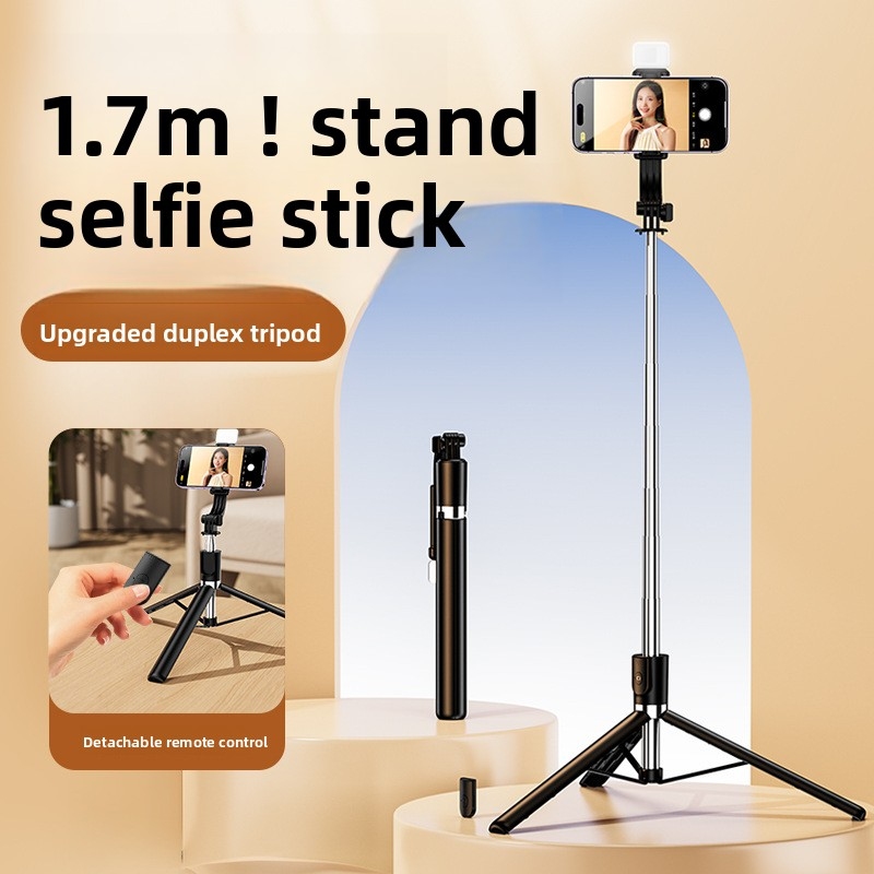 Extendable 1M Selfie Stick Tri - Photography Lighting Tool บทวิจารณ์และราคา