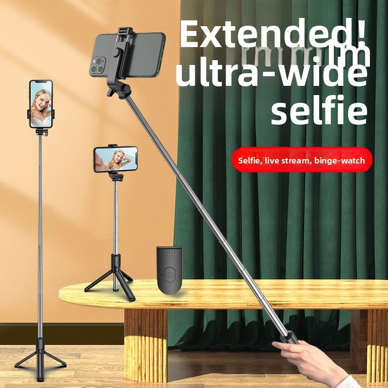 Extendable 1M Selfie Stick Tri - Photography Lighting Tool บทวิจารณ์และราคา