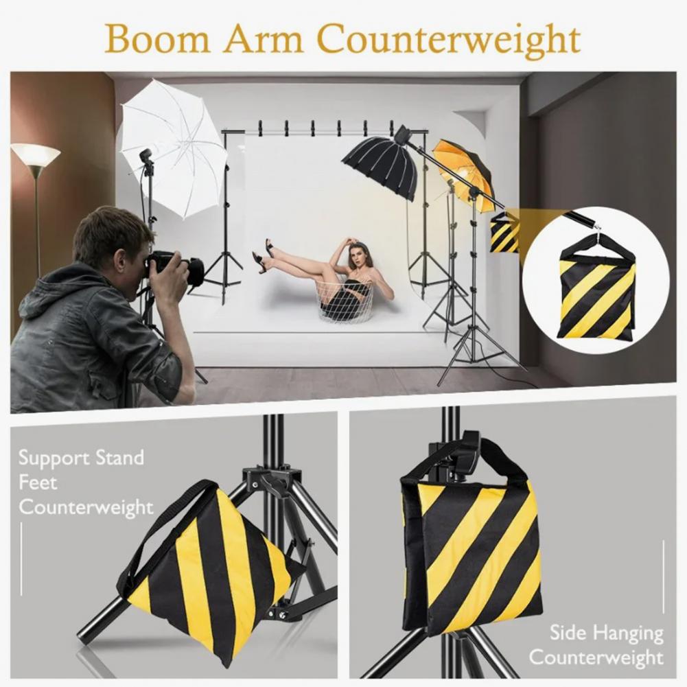 Striped Photography Sandbag He - Photography Lighting Weight Bags บทวิจารณ์และราคา