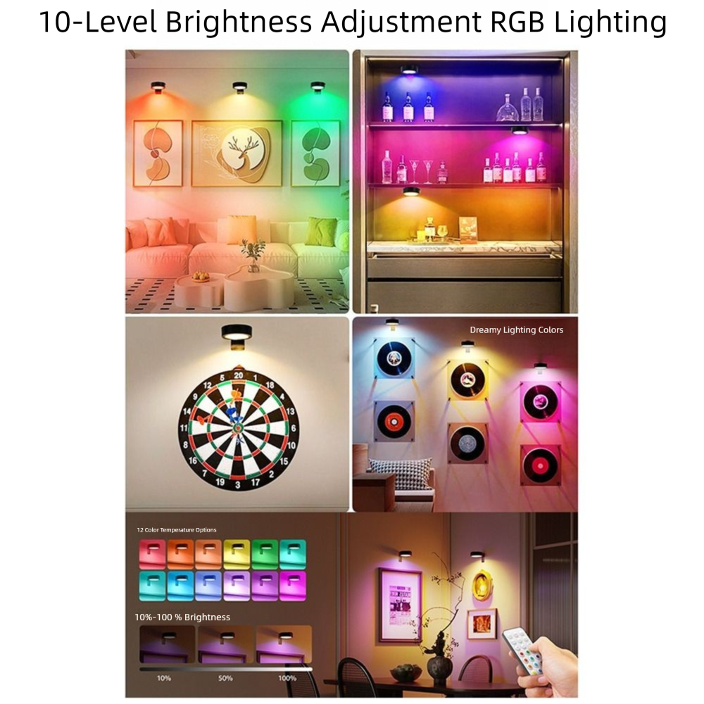 1/2/3Pcs Wall Mounted Magnetic - Photography Lighting Wall บทวิจารณ์และราคา