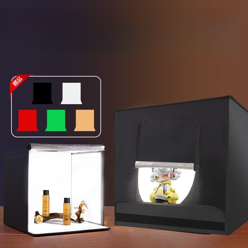 Studio small LED folding produ - Photography Still Life Lighting บทวิจารณ์และราคา