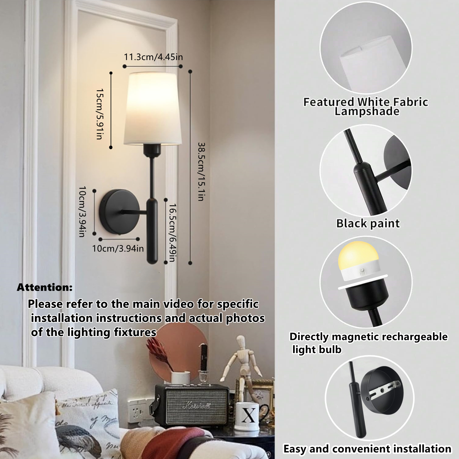 Wiring-Free Rechargeable Batte - Photography Lighting Wireless บทวิจารณ์และราคา