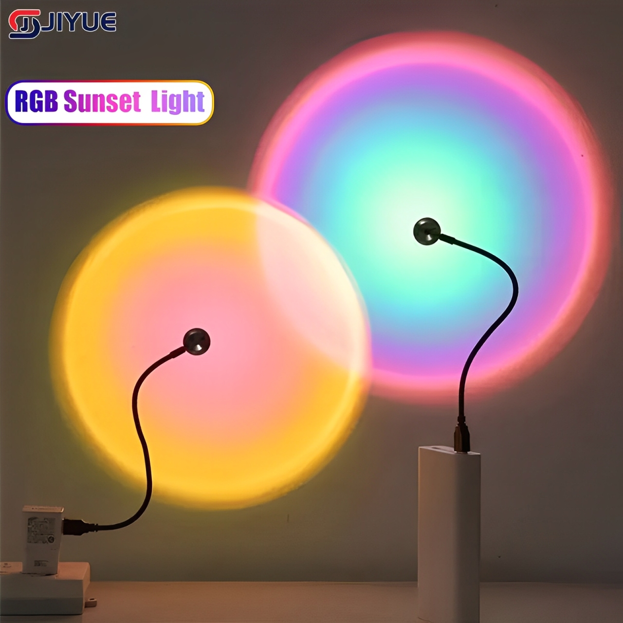 Mini USB ED Sunset Lamp Nightl - Photography Lighting Wall บทวิจารณ์และราคา