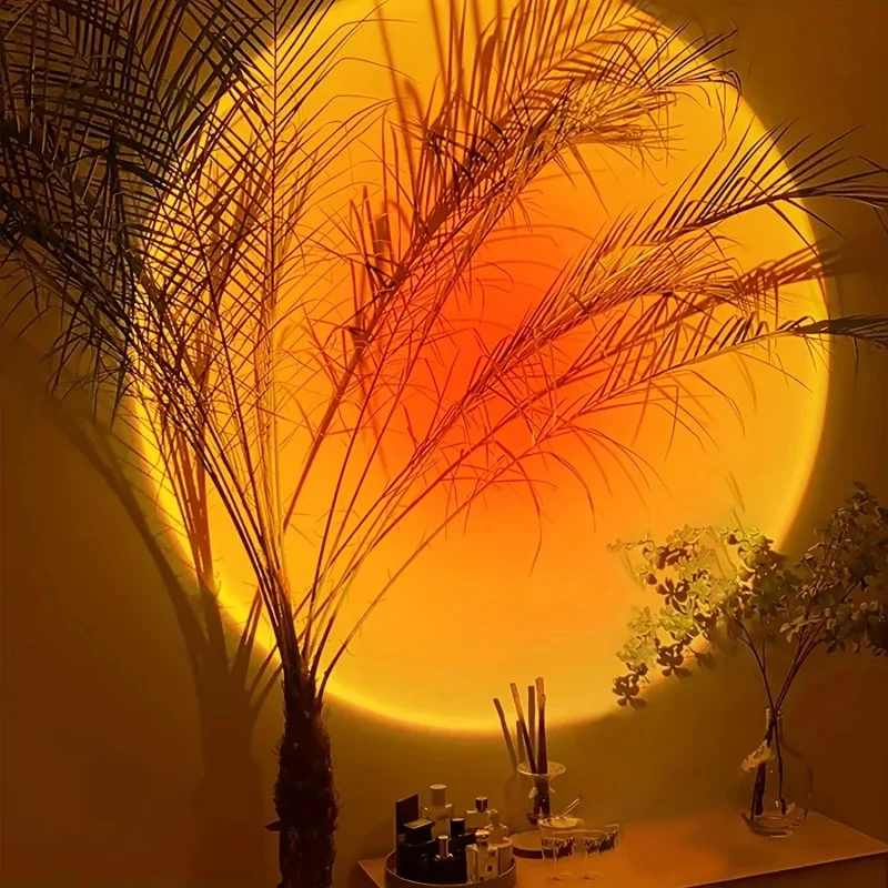 Mini USB ED Sunset Lamp Nightl - Photography Lighting Wall บทวิจารณ์และราคา