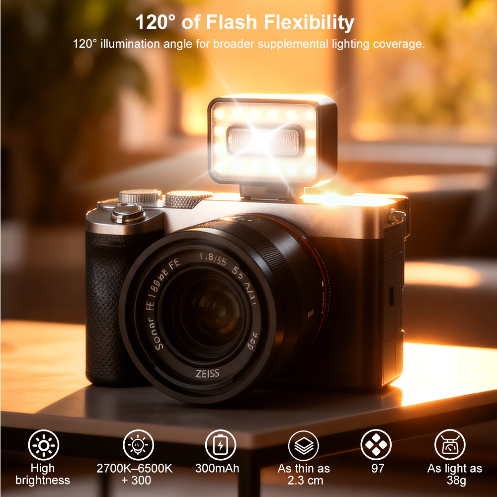 Mini Camera Flash Light Adjust - Photography Still Life Lighting บทวิจารณ์และราคา