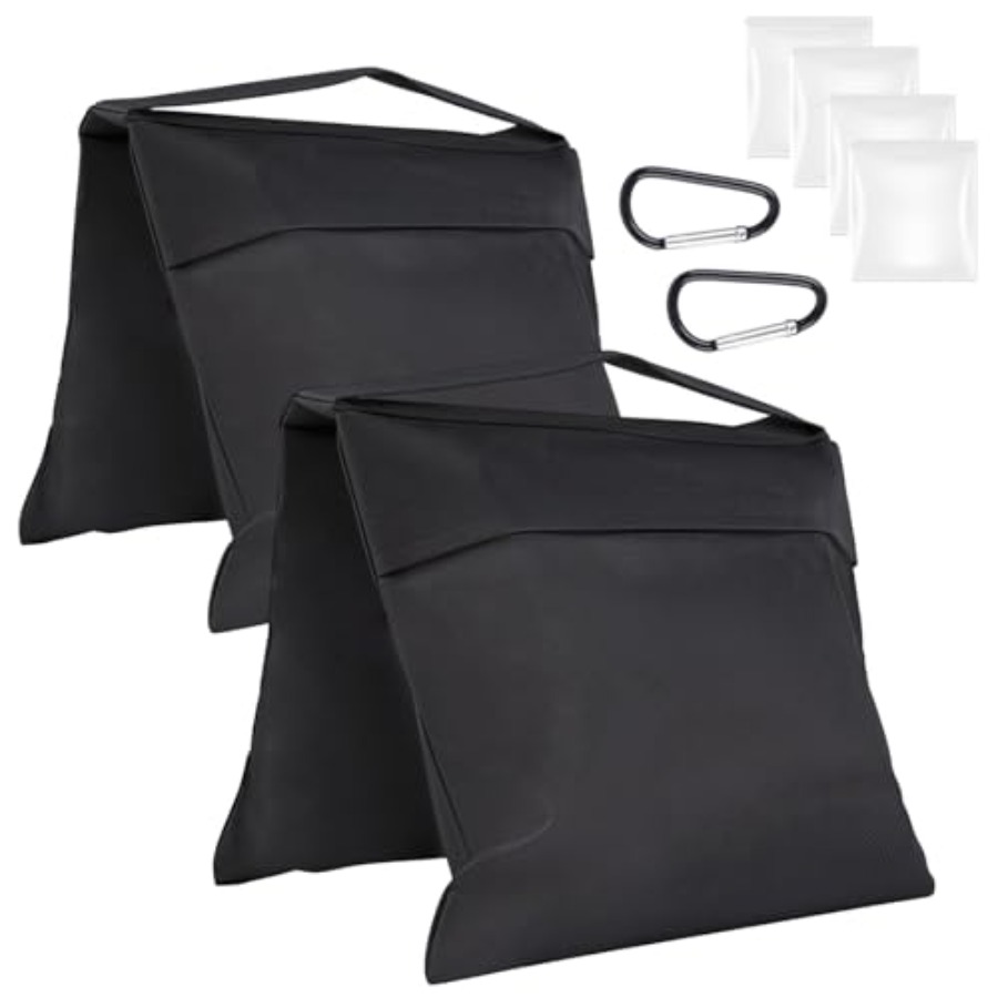 Rindion 2 Pack Sand Bags, Blac - Photography Lighting Weight Bags บทวิจารณ์และราคา