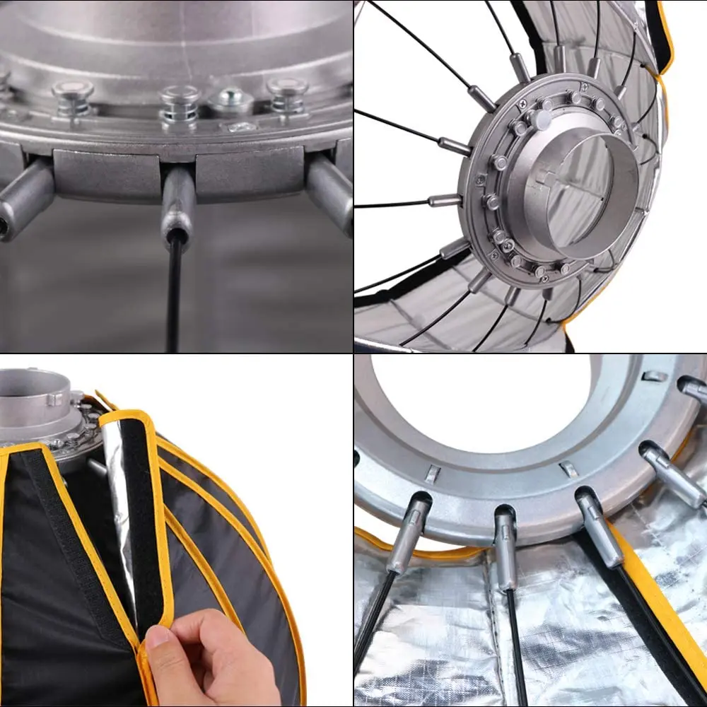 LED 35inch/90cm Quick Set-up F - Parabolic Umbrella Deep บทวิจารณ์และราคา