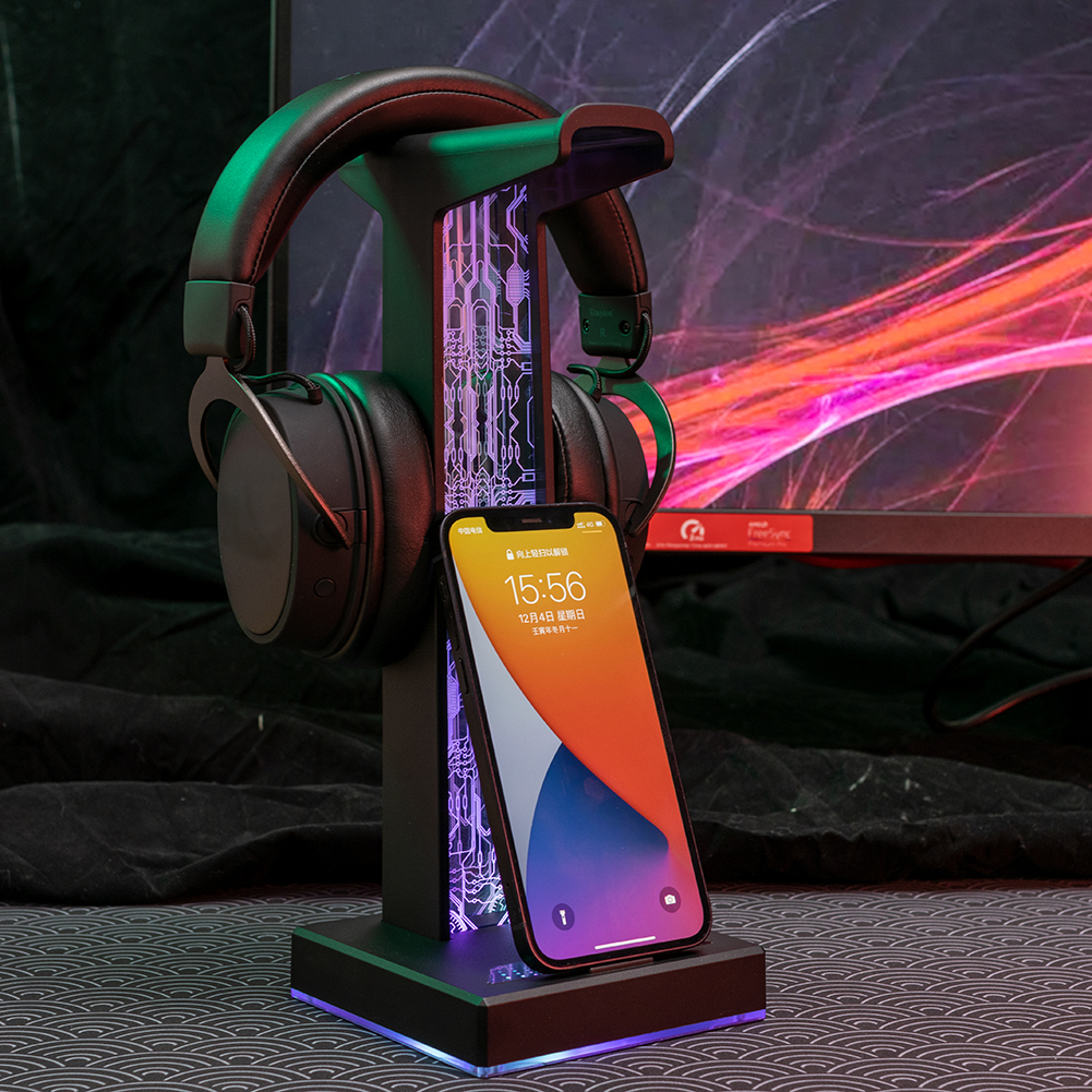 RGB Gaming Headphone Stand Dua - Photography Lighting Game บทวิจารณ์และราคา